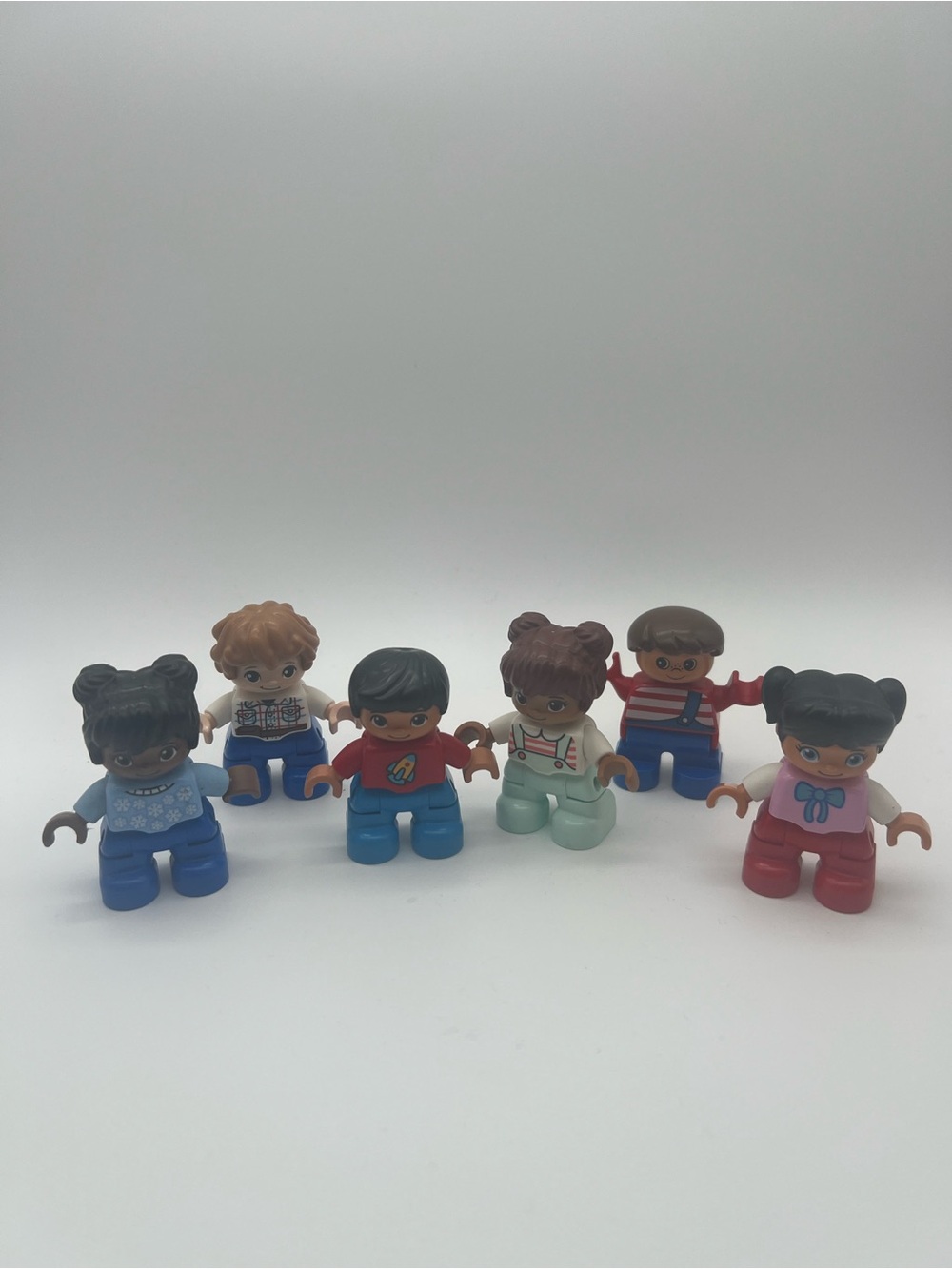 LEGO DUPLO Figures Set - 6 pieces - boys and girls minifigures